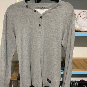 Jack and jones Henley grey small